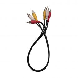 1.5FT 3-Wire RCA Cable